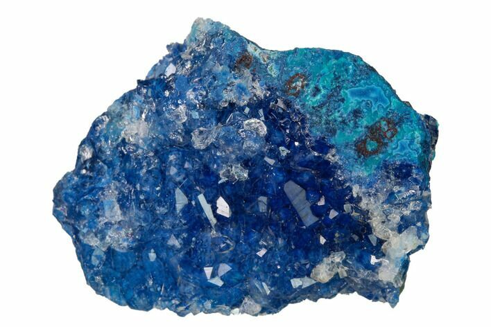 Shattuckite, Chrysocolla and Quartz Association - Mexico #155831